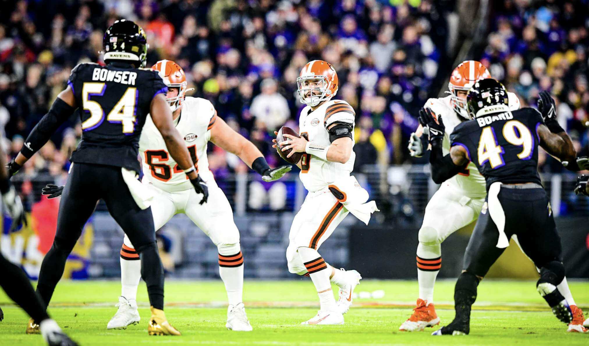 Don't adjust your TV set: Ravens unveil purple pants for game vs. Bengals