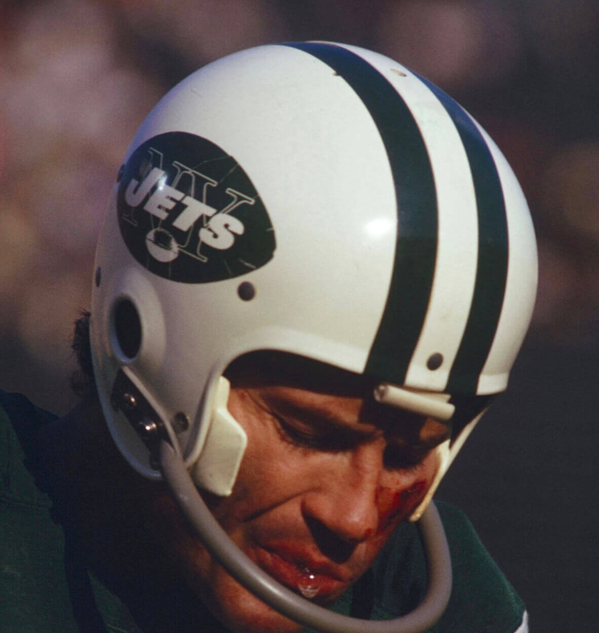 From 1966-71, the team wore silver-based helmets as opposed to the powder  blue and white-based helmets t…