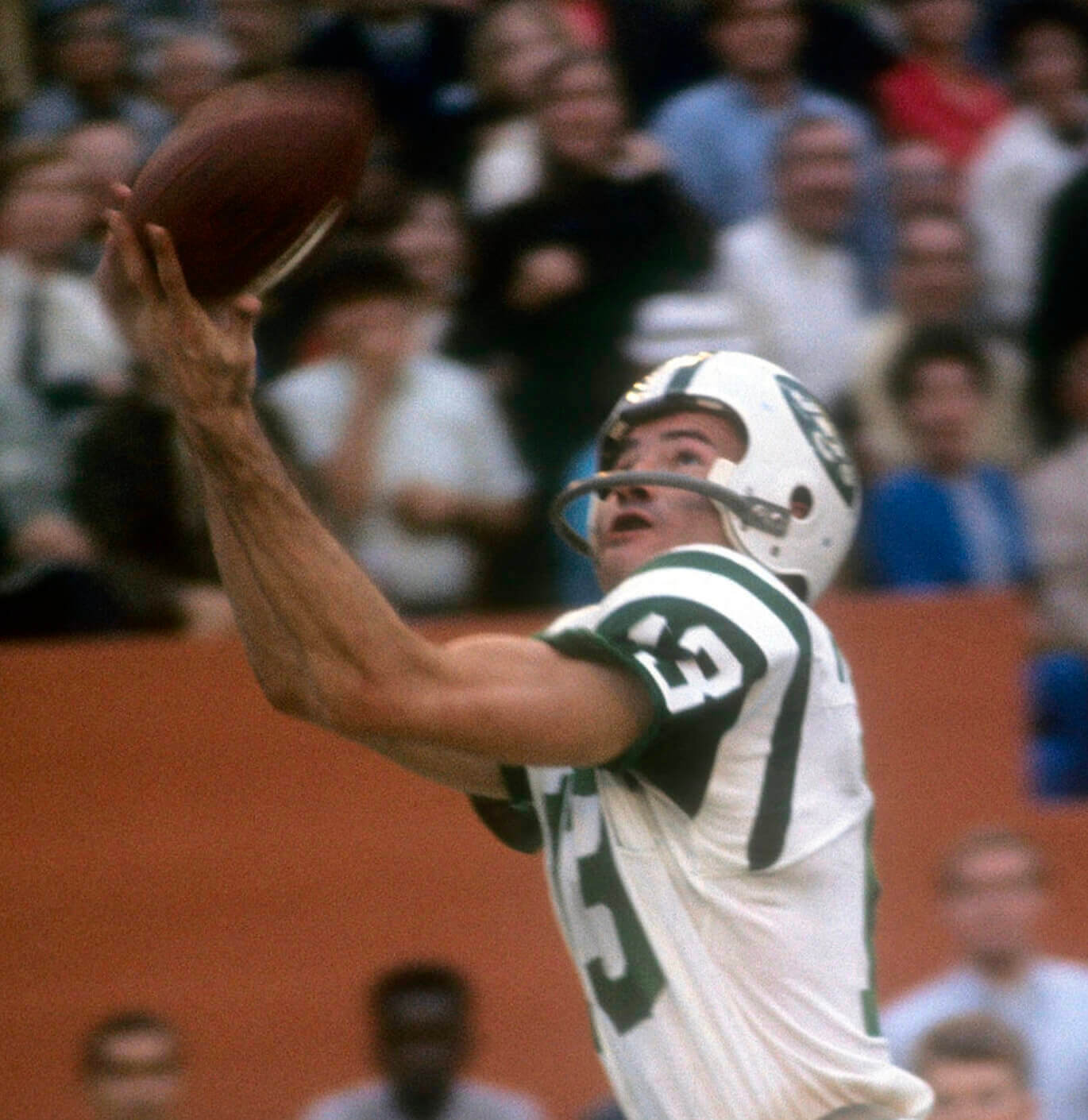 1972 NFL New York Jets Joe Namath & Don Maynard Color 8 X 10 Photo Picture