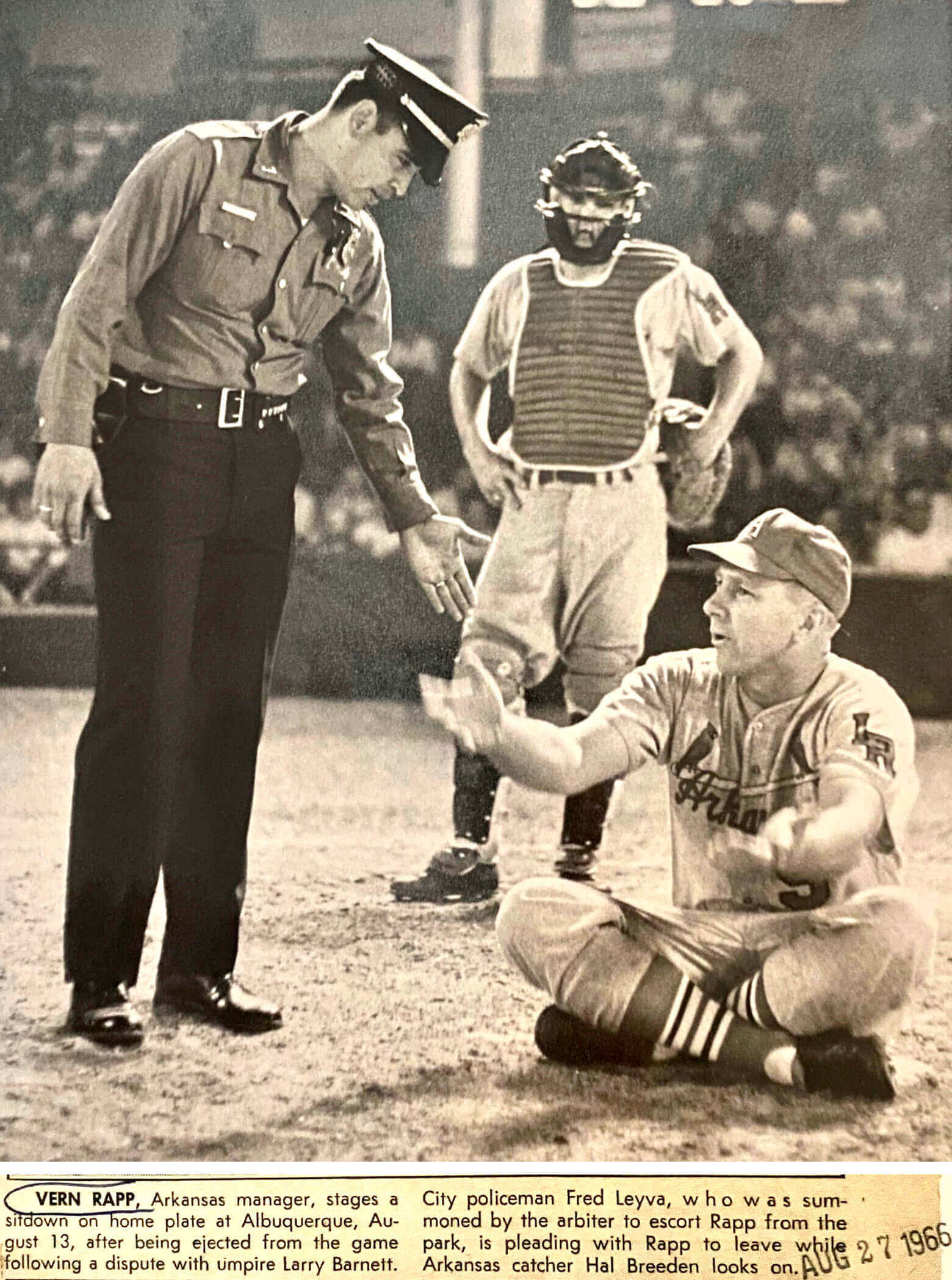 UMPS CARE AUCTION: Larry Barnett Signed Photo From Cal Ripken Jr