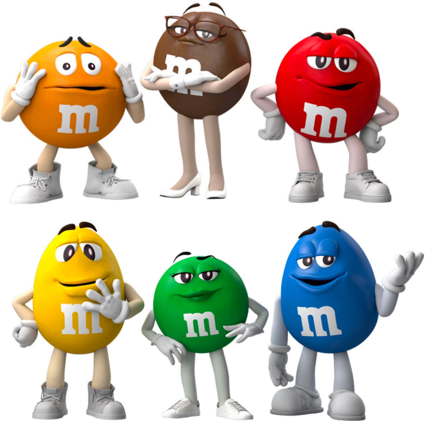 It’s Gotta Be the Shoes: M&M’s Characters Get New Footwear