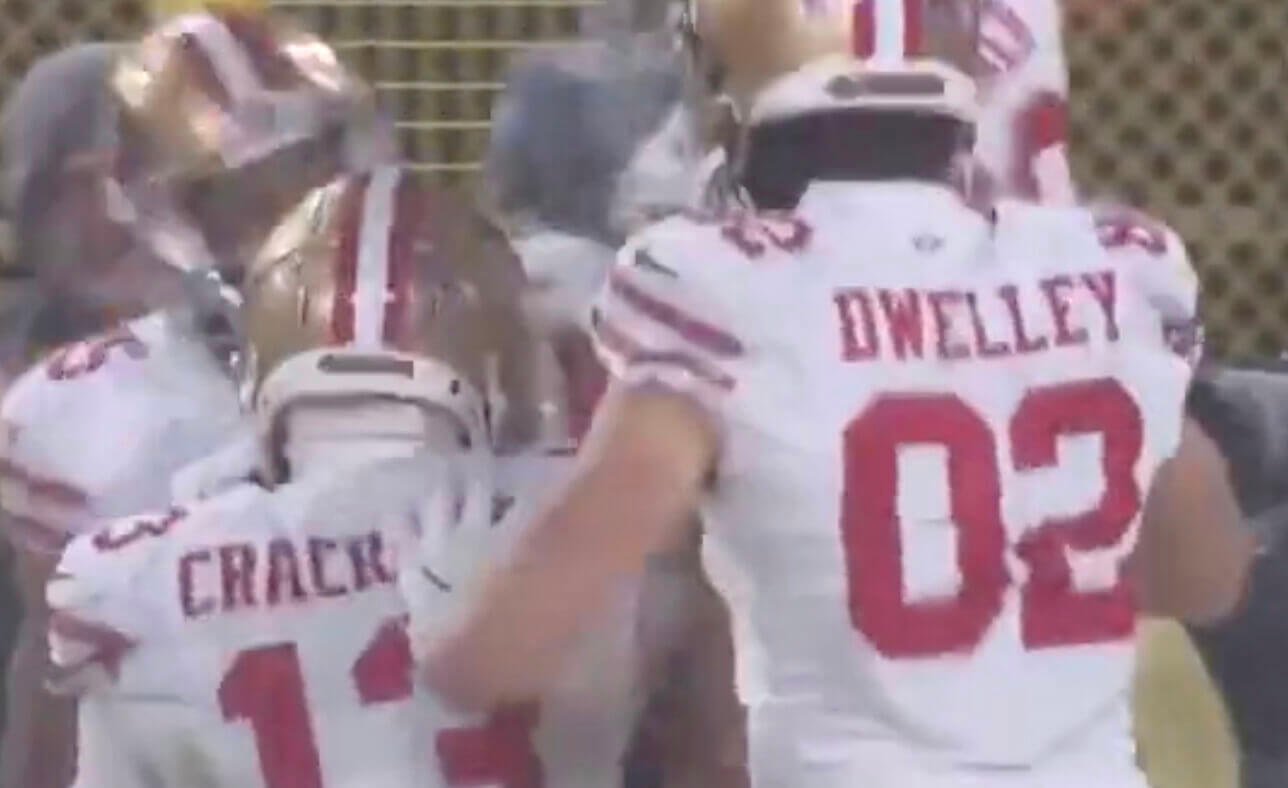 Did a 49er Really Wear No. 02 in Saturday Night's Playoff Game?