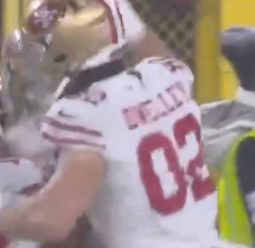 Did a 49er Really Wear No. 02 in Saturday Night's Playoff Game?