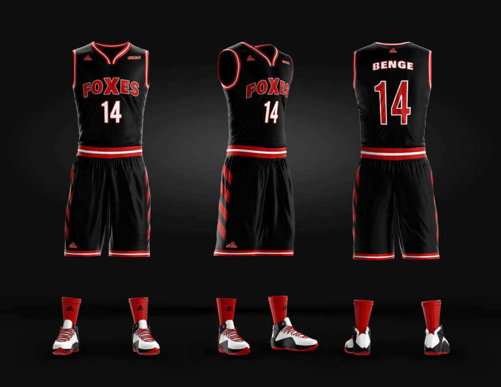 College Hoops Uniform Designs for a Film Production | Uni Watch