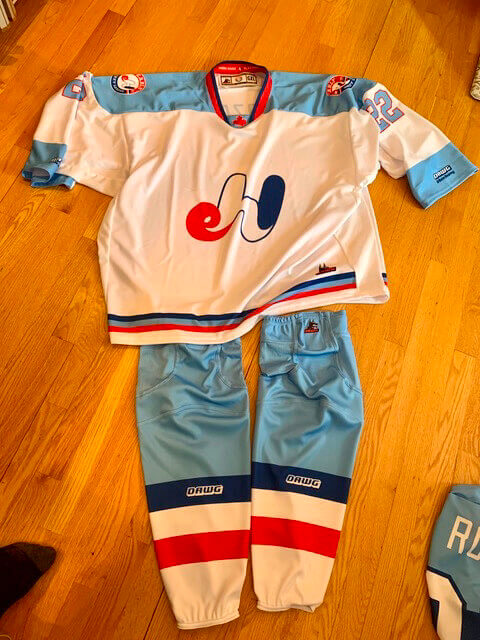 Someone gave the Quebec Nordiques jerseys a makeover and they're