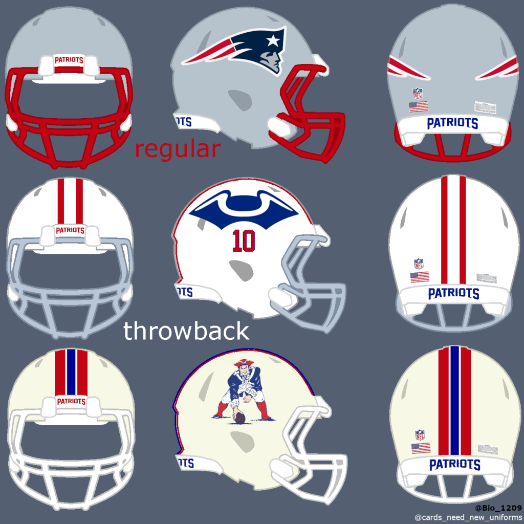 Uni Watch Power Rankings for NFL's New Alternate and Throwback Helmets