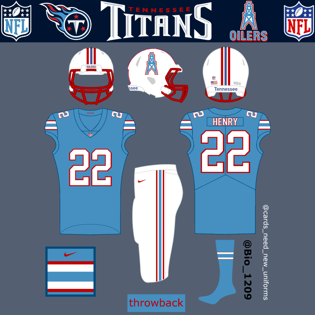 A Deep Dive on the Houston Oilers' Uniforms - by Paul Lukas