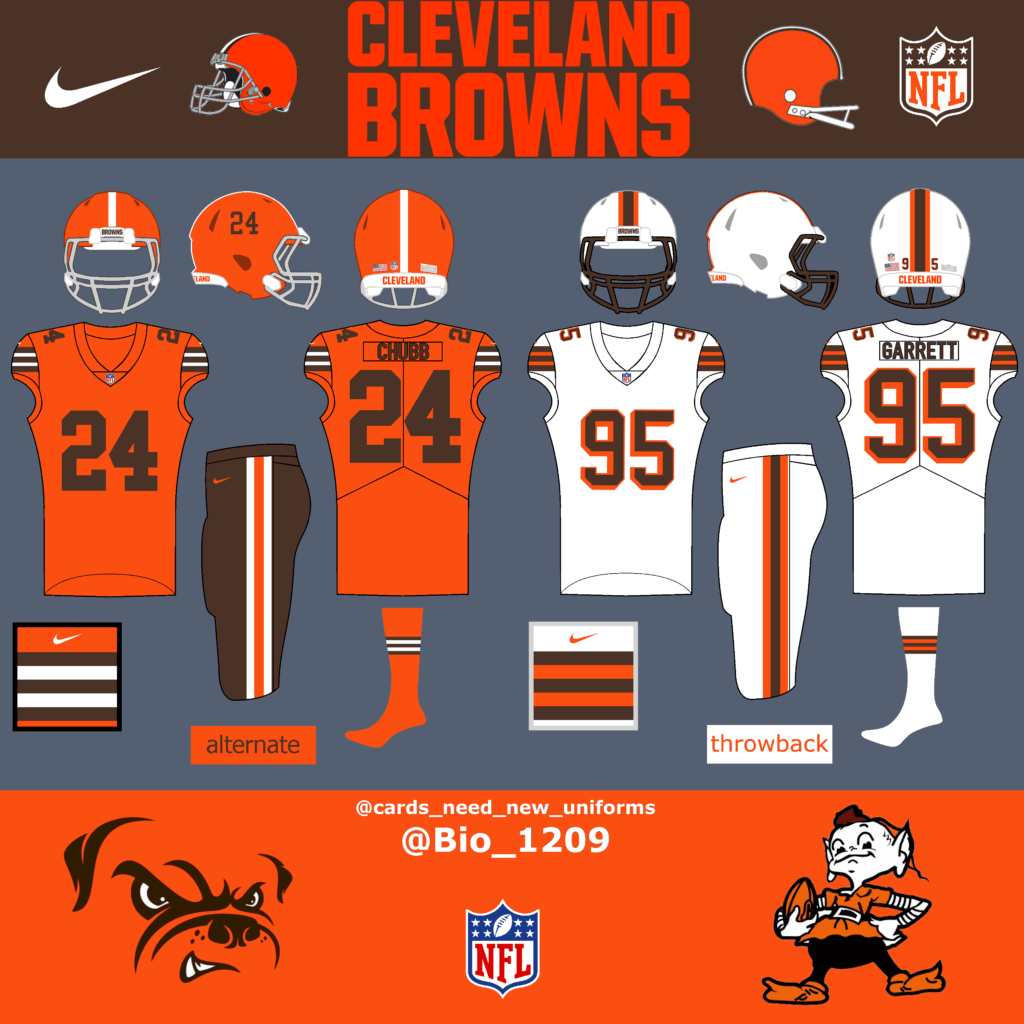 The Cleveland Browns and NFL's Alternate Helmets in 2022