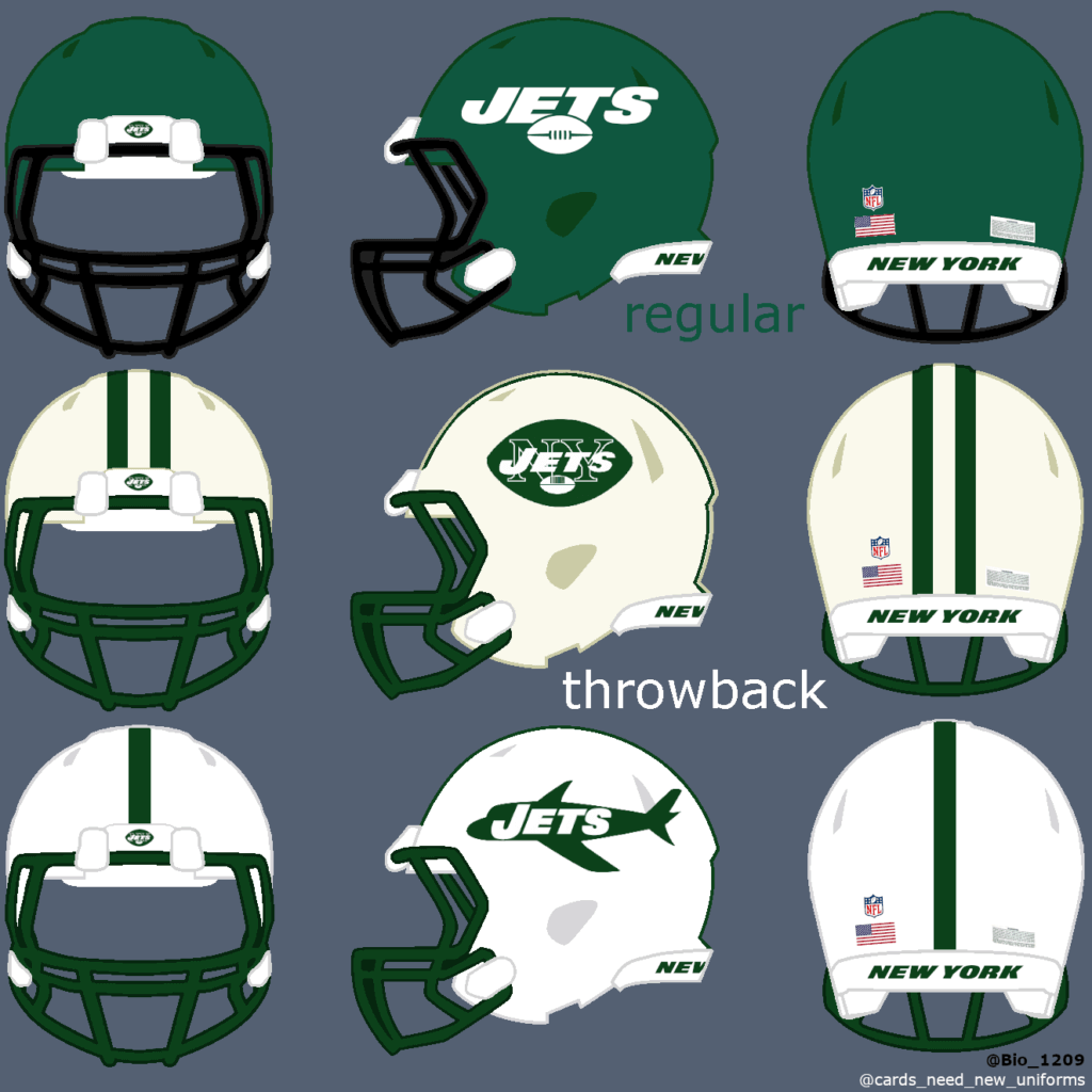 Uni Watch throws it to the readers to help the Jets get a new look