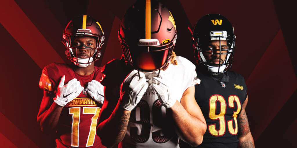 Commanders debut all-black uniforms; Dan Snyder makes first public  appearance of season