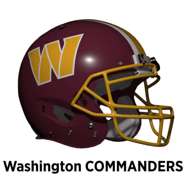 The Real Washington Commanders (Rebrand Pt 3 - Helmets) by Ian