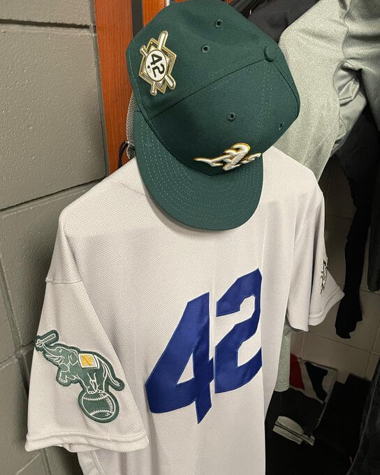 2022 Jackie Robinson Day Jersey - Oakland Athletics Team