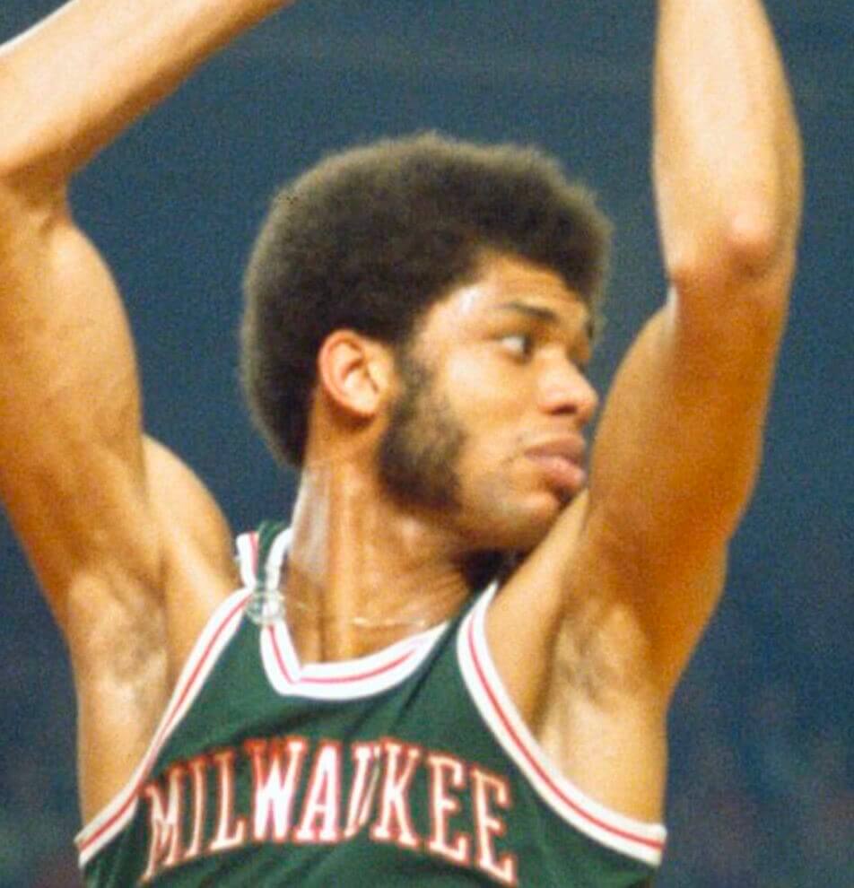 Kareem Abdul-Jabbar playing with the Milwaukee Bucks. The Bucks won the  1971 NBA championship with Abdul- Jabbar leading the team.(AP PHOTO) - The  Tennessee Tribune