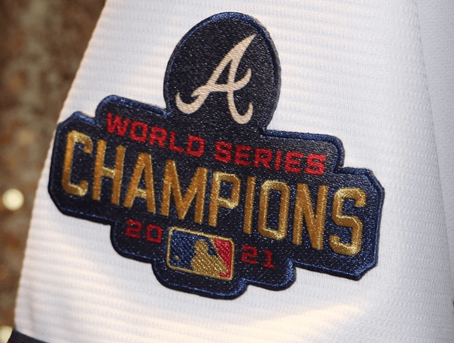 1957 Milwaukee Braves MLB World Series Championship Jersey Patch