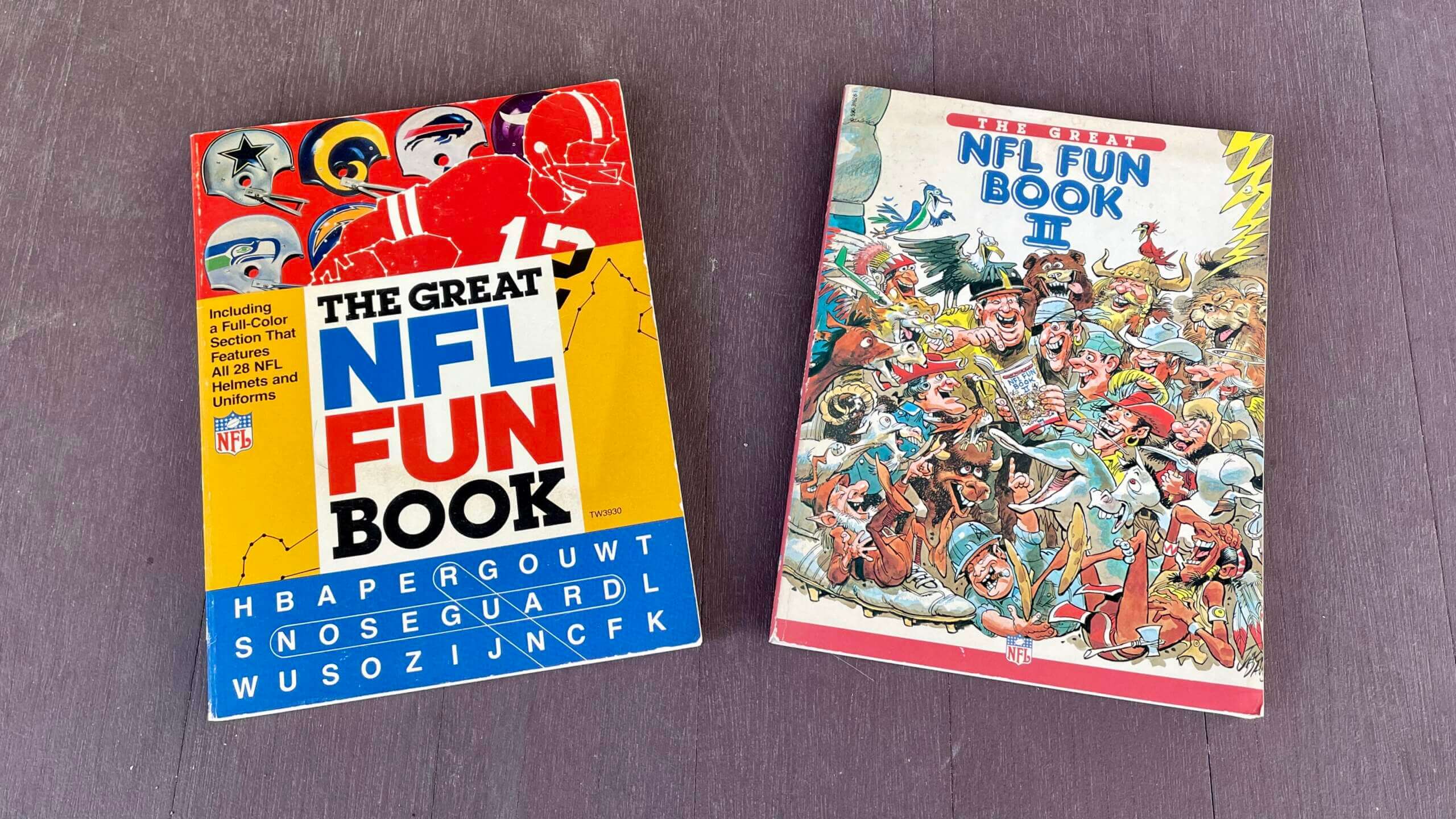 Uni Watch Bookshelf: The Great NFL Fun Books