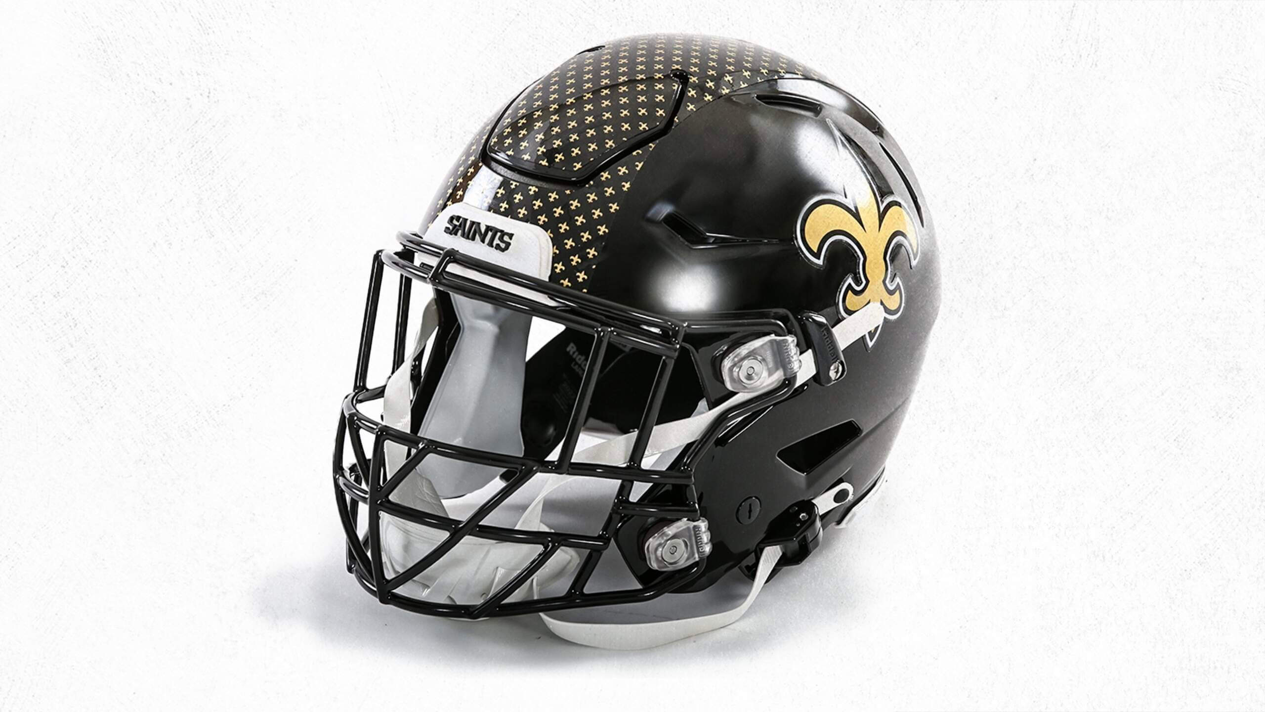 Saints Unveil Black Alternate Helmet Design Uni Watch