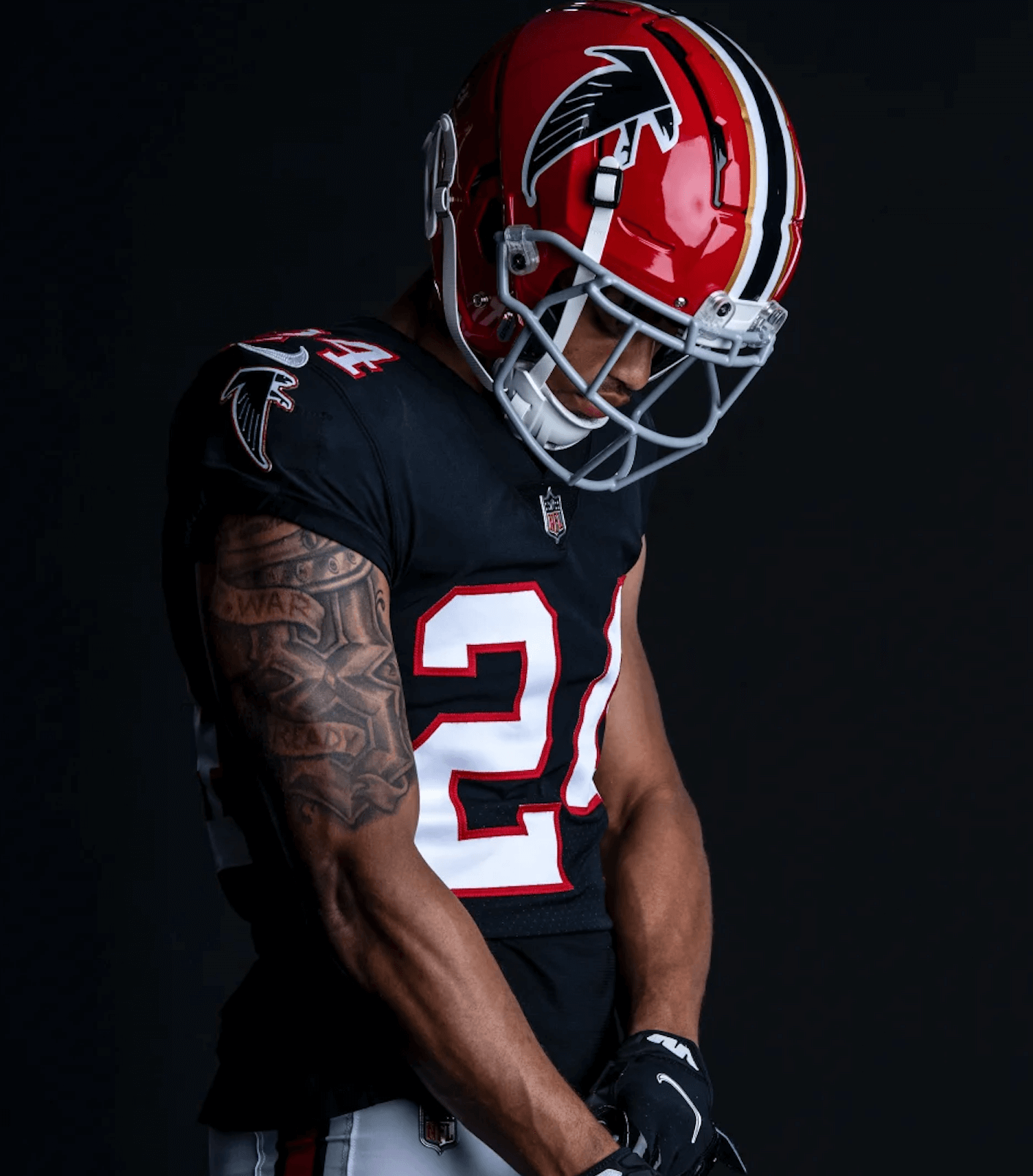 Falcons 2024 throwback helmet