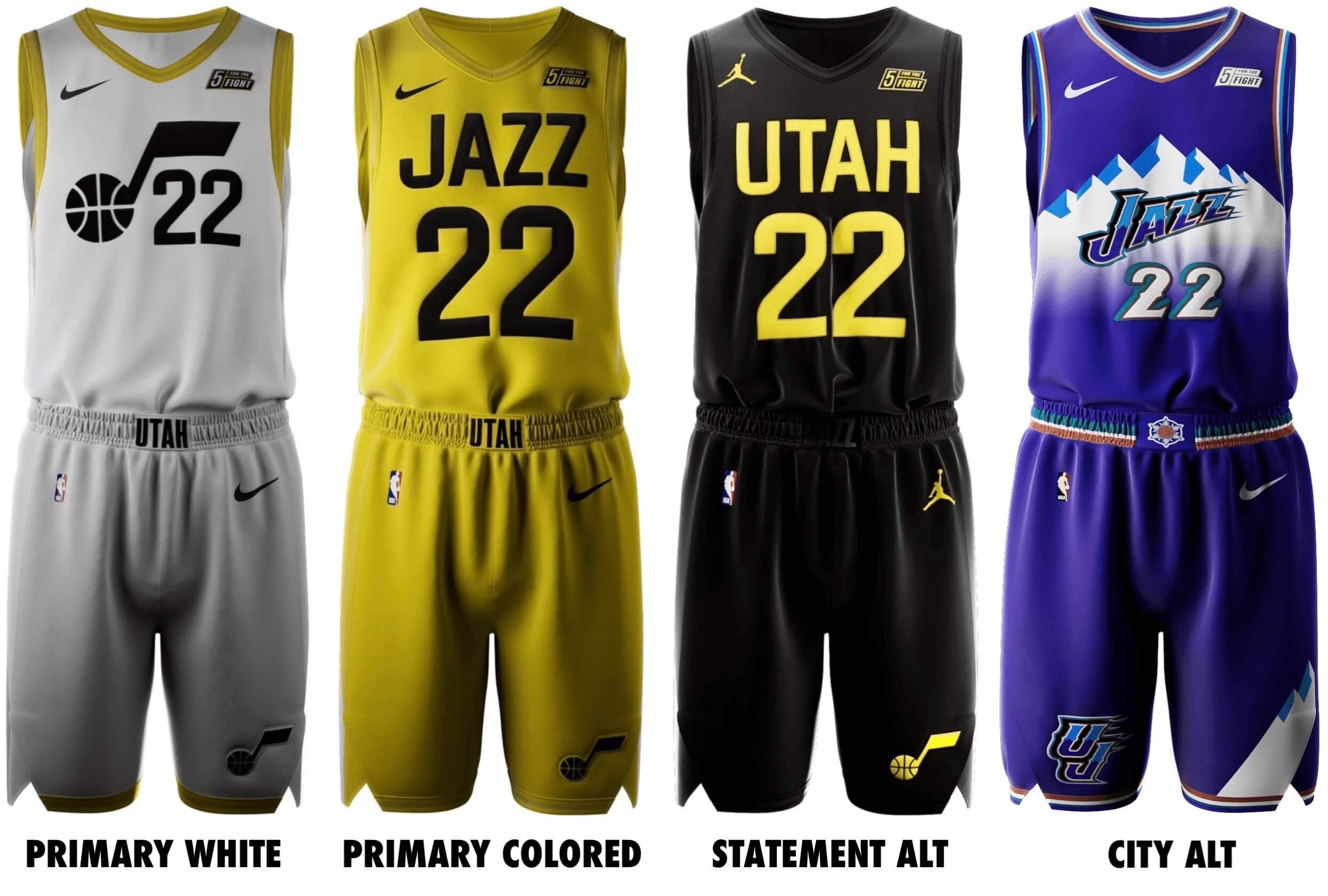 A Close Look at the New Brewers and Jazz Uniforms