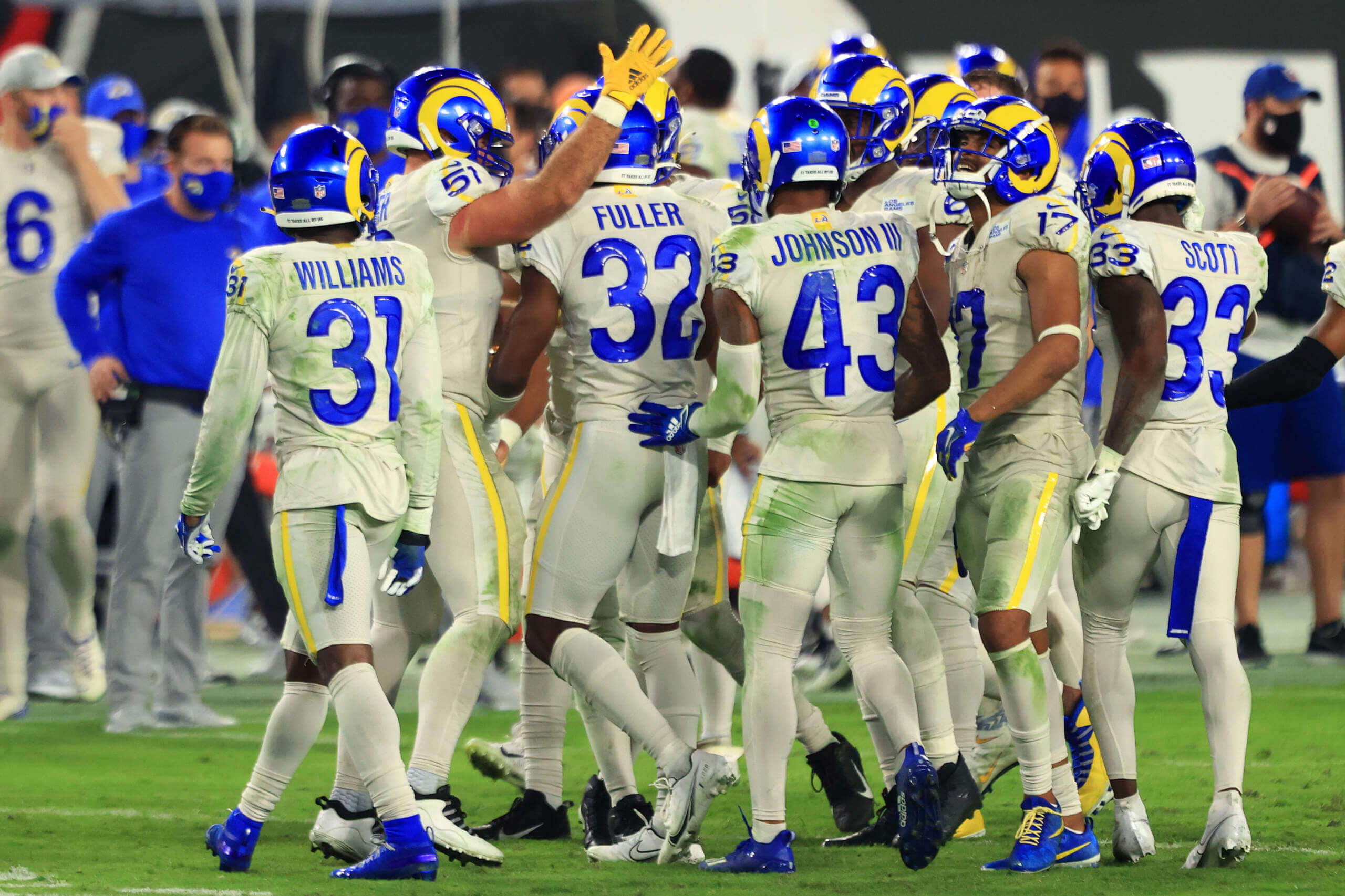 De boning LA Rams Relegate Dishwater Look To Alternate Make White Jersey Primary Uni Watch