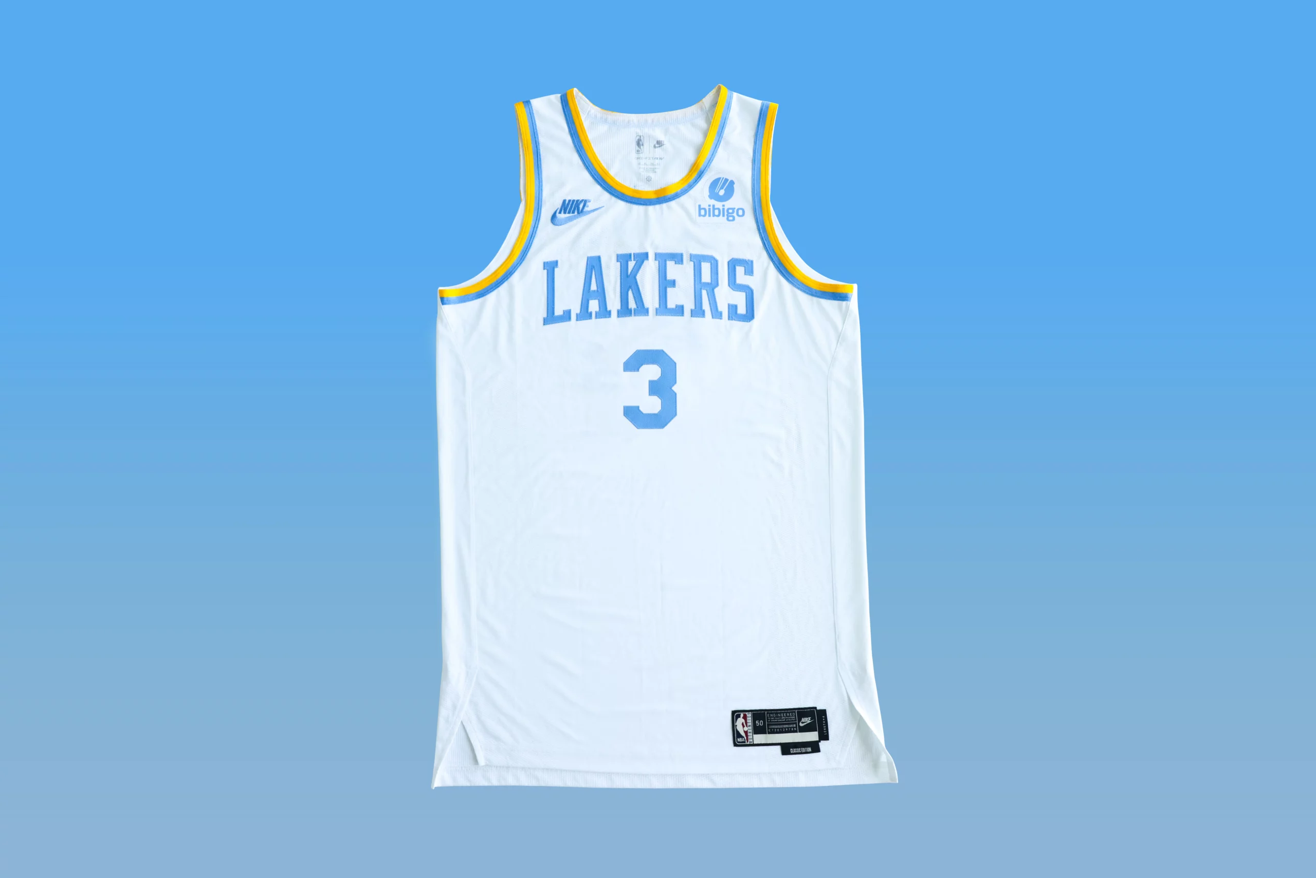 Nike LA Lakers top 75th anniversary Laker Dynasty Jersey