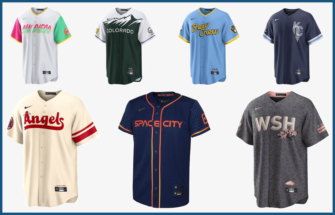 Ranking the 2022 MLB 'City Connect' Uniforms