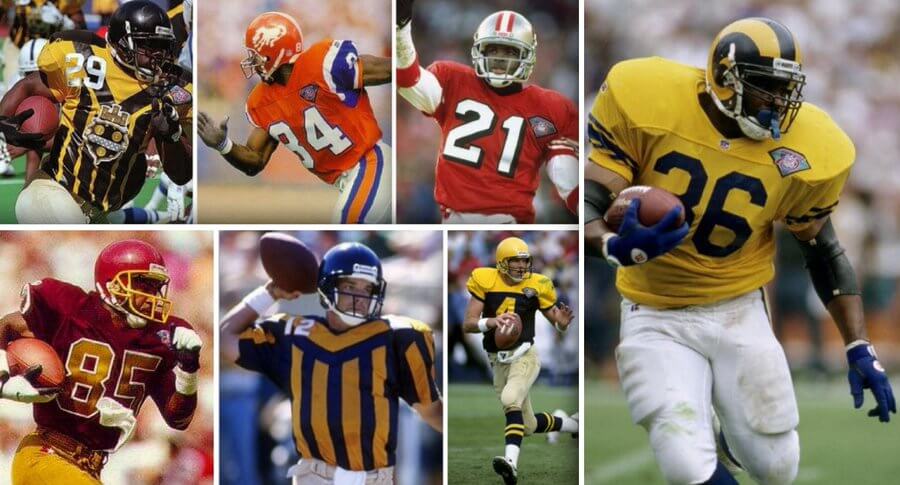 Looking Back at the NFL's 75th Anniversary Throwbacks