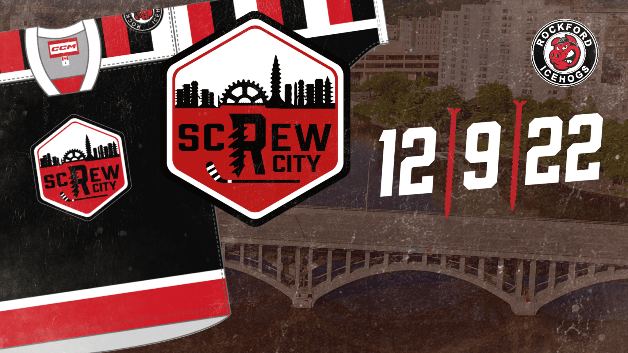 Screw You: IceHogs to Wear ‘Screw City’ Uniforms on Dec. 9