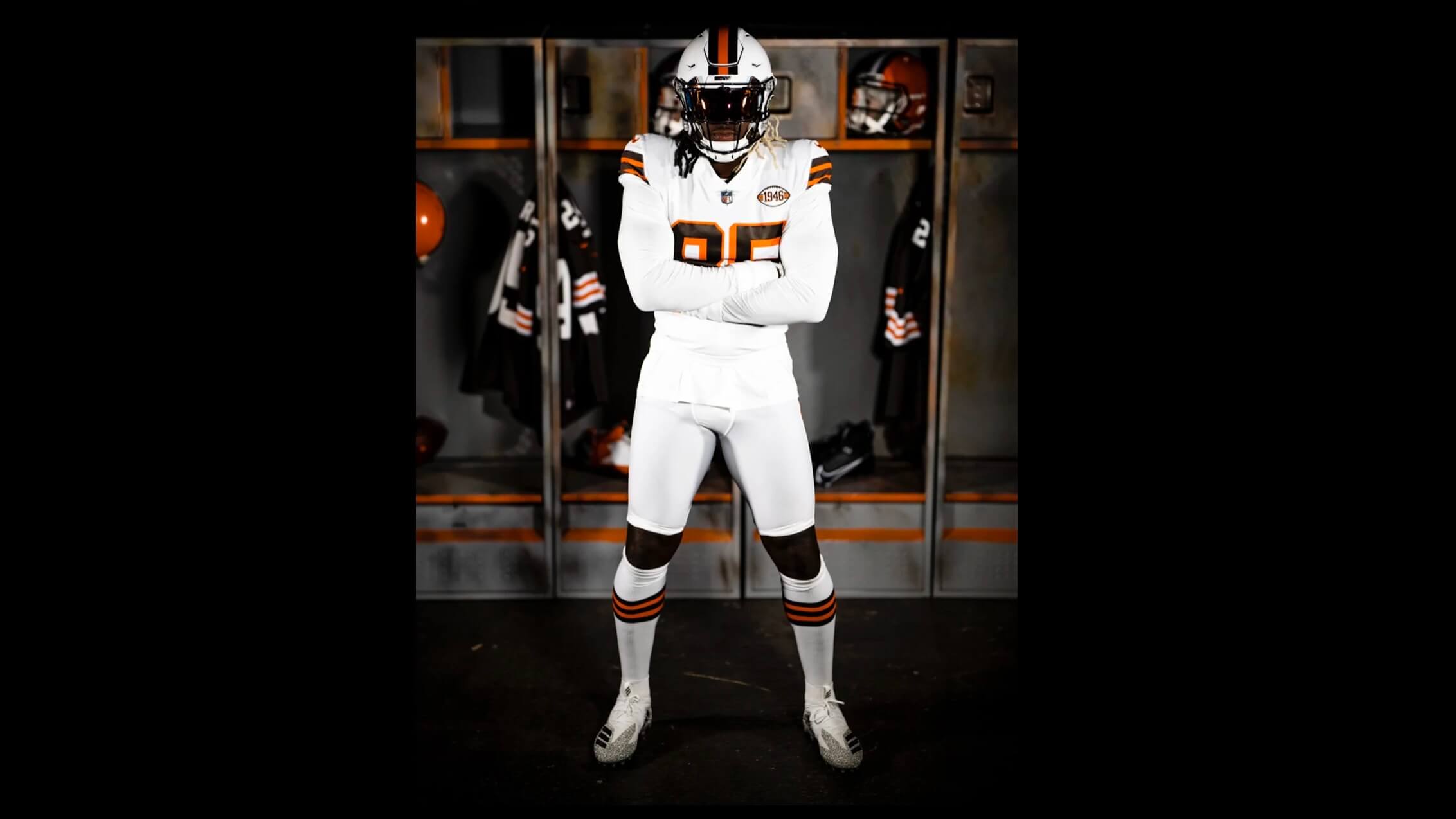 Cleveland Browns Unveil White Alternate Helmet