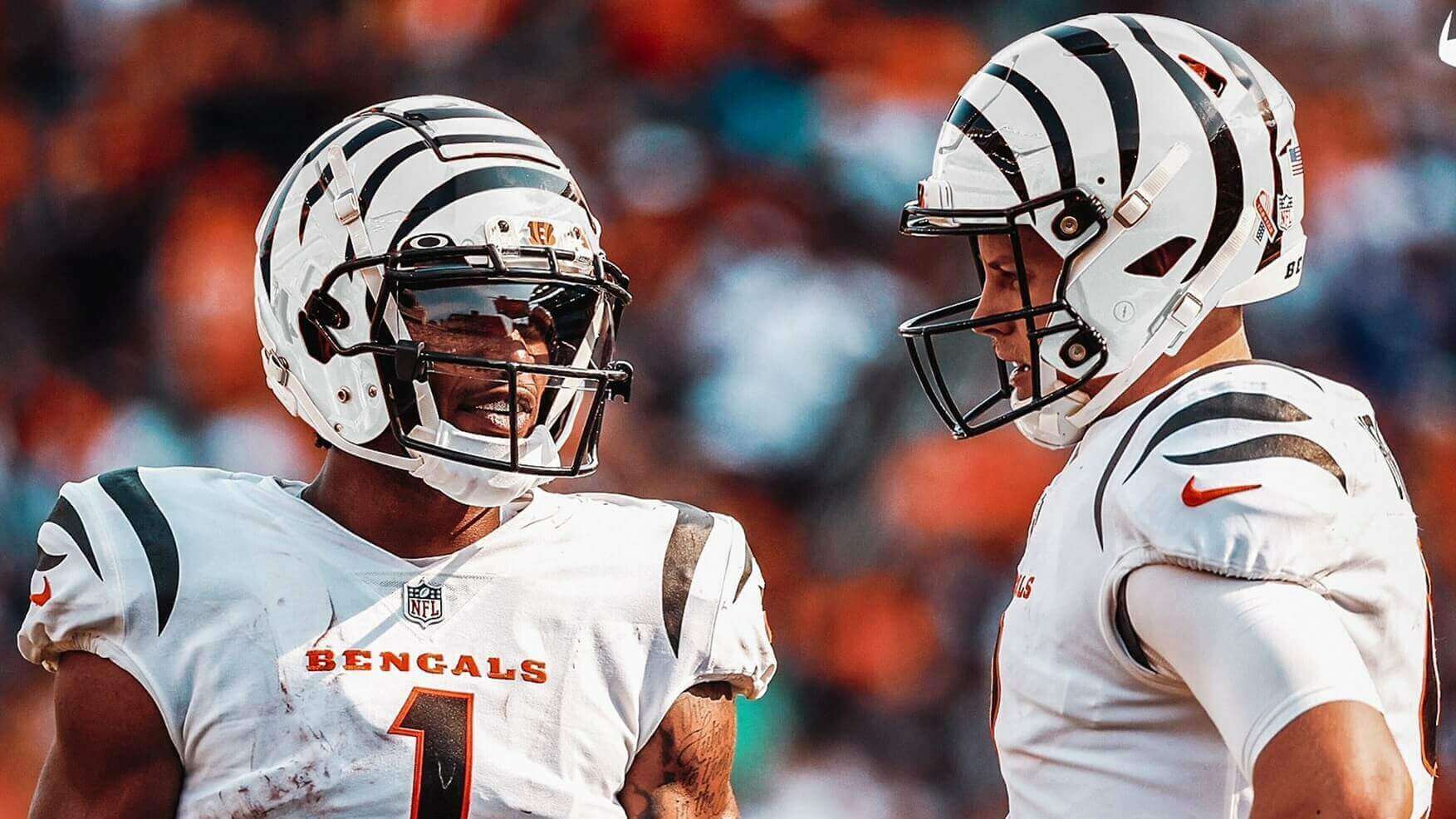 Tweet Announces Bengals will Wear White Helmets with Primary White