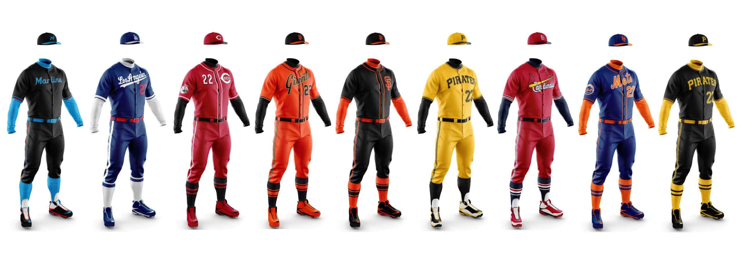 Exploring Monochrome Dark MLB Uniforms Phase Two Part I NL Uni Watch