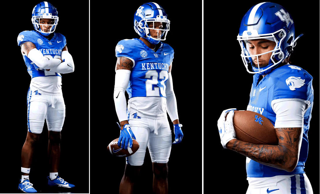 University of best sale kentucky football uniforms