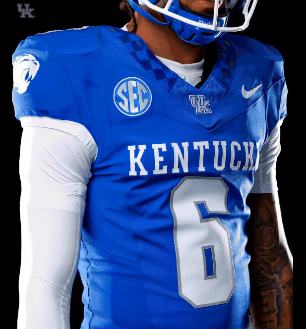 University of store kentucky football uniforms