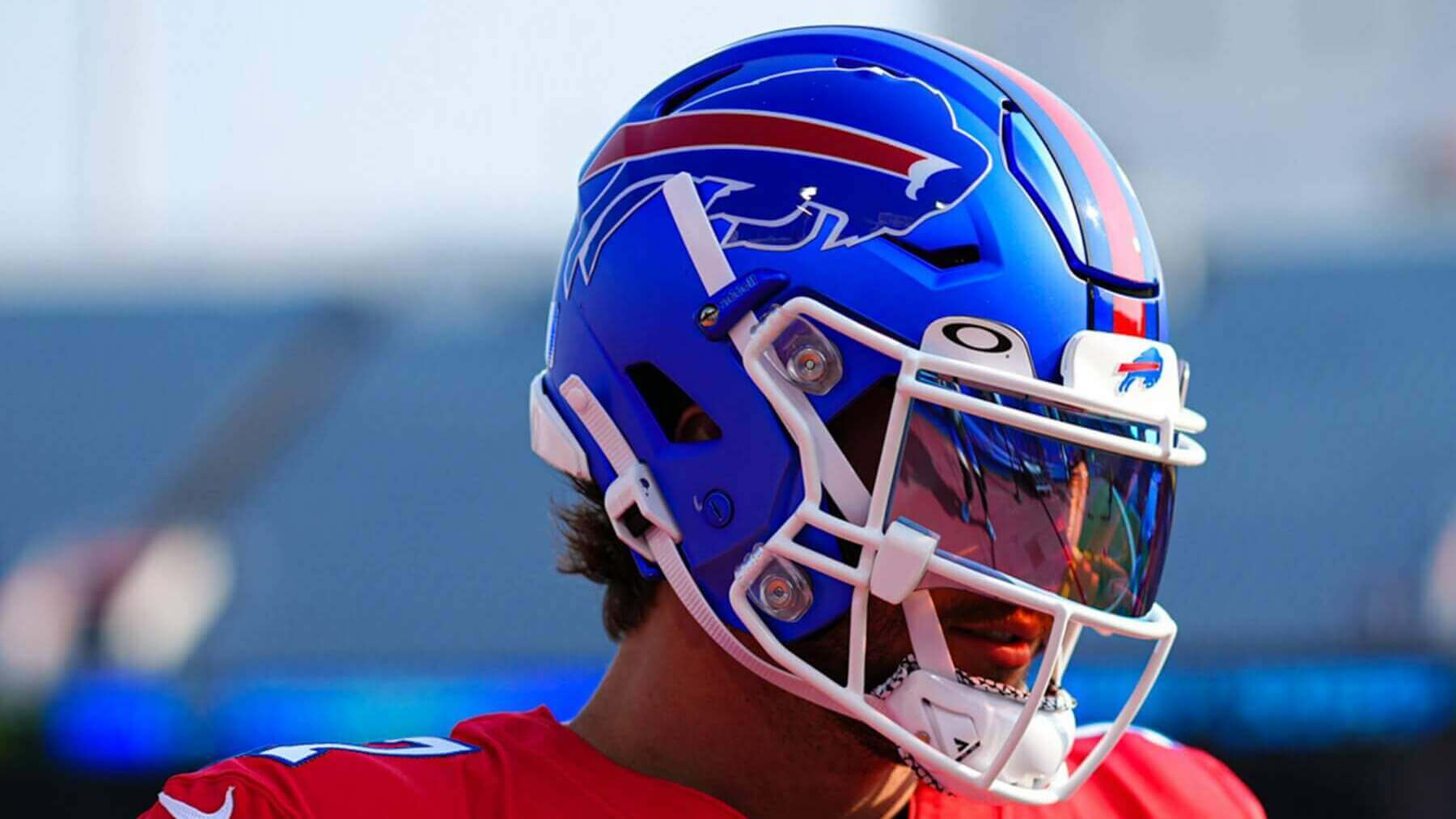 Josh Allen At It Again: Teases Blue Buffalo Helmet | Uni Watch