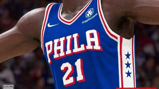 76ers best sale blue jersey