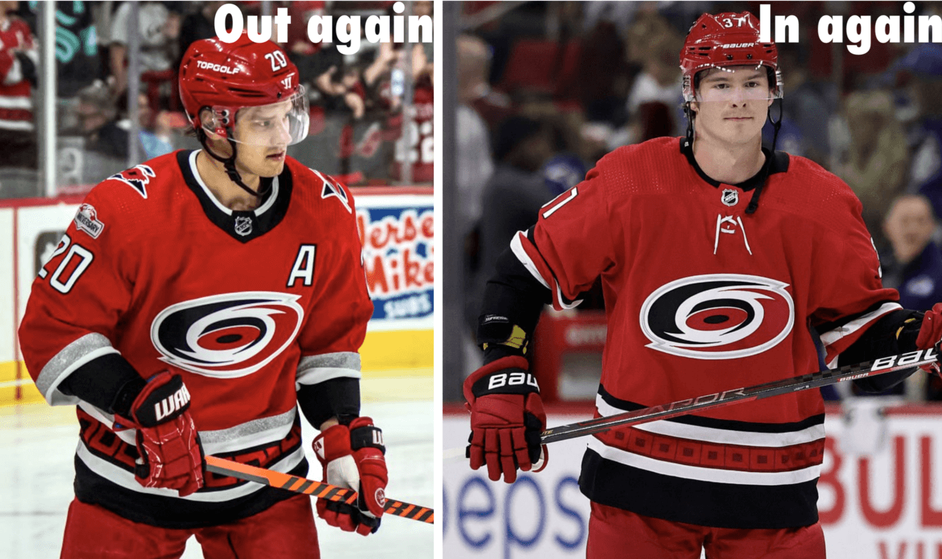 Carolina hurricanes best sale throwback jersey