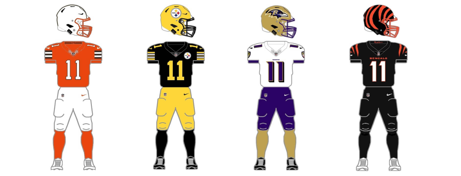 Four Cincinnati Bengals Uniform Redesigns Worth Checking Out