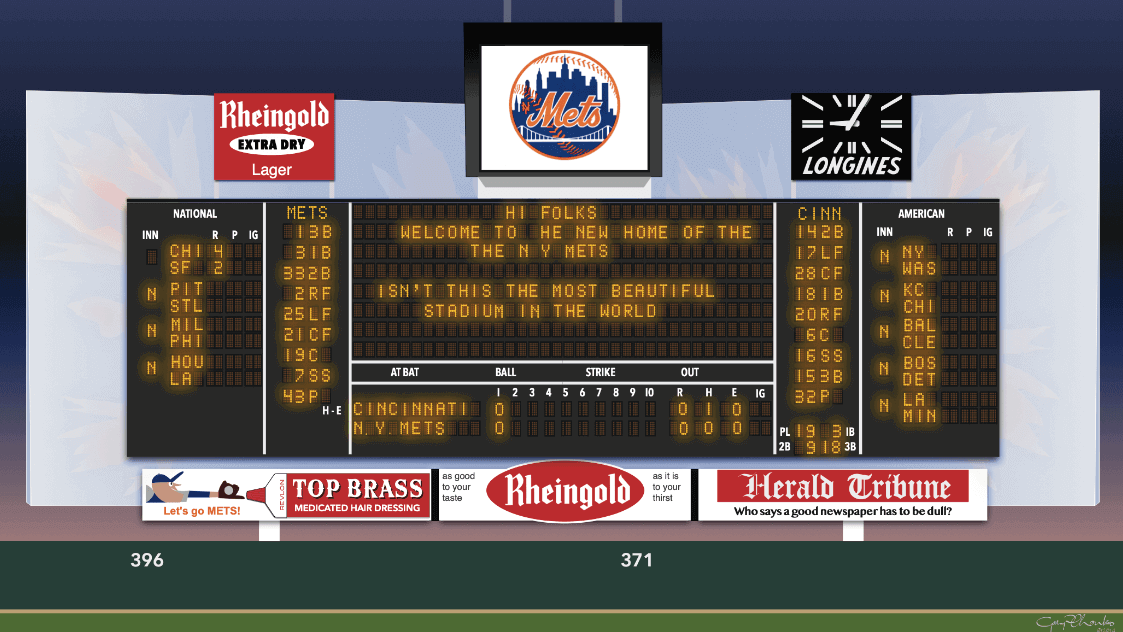 Classic Scoreboards An Illustrated History Uni Watch