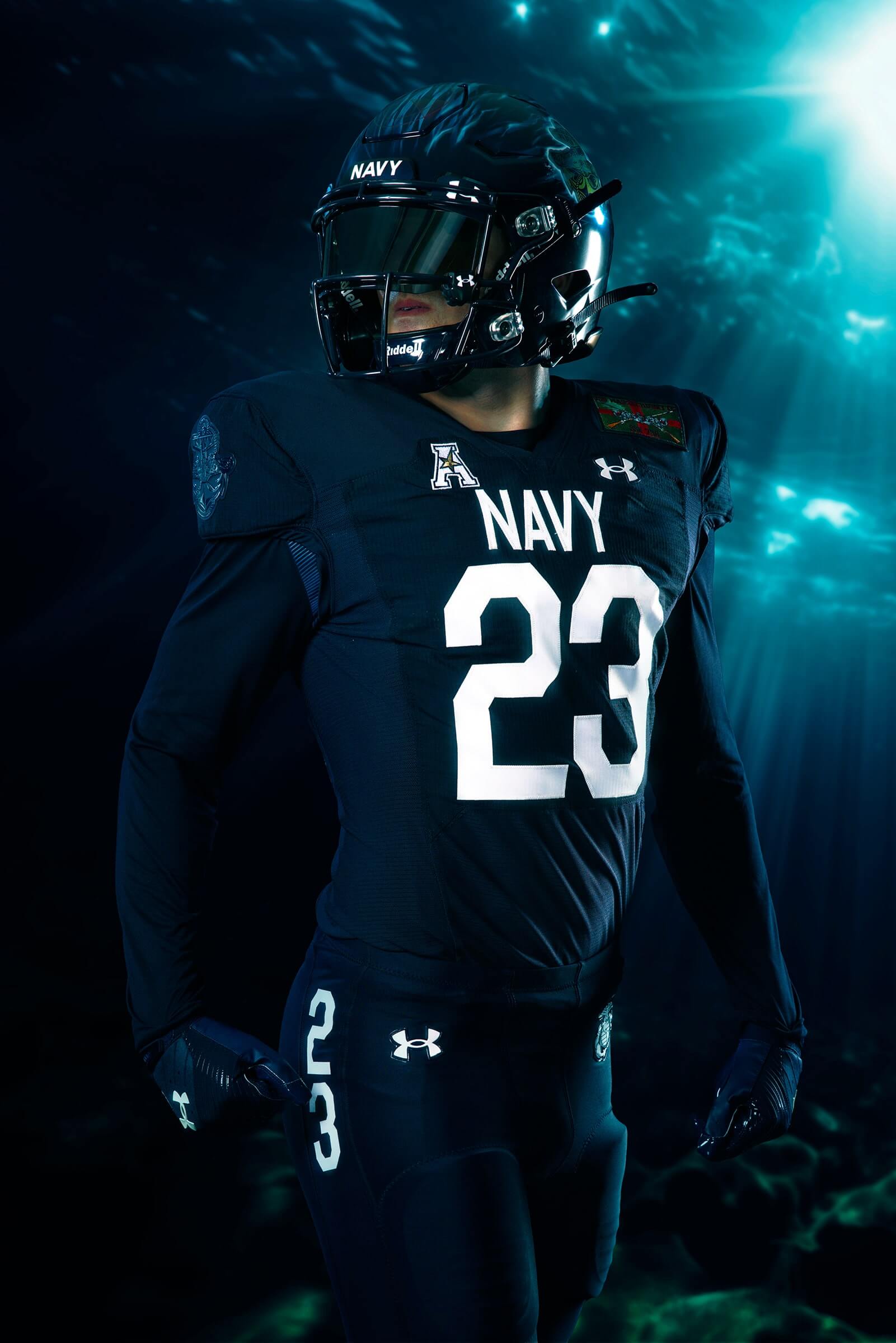Navy Unveils Submarine-Inspired Alternate Uniforms For Army Game –  SportsLogos.Net News