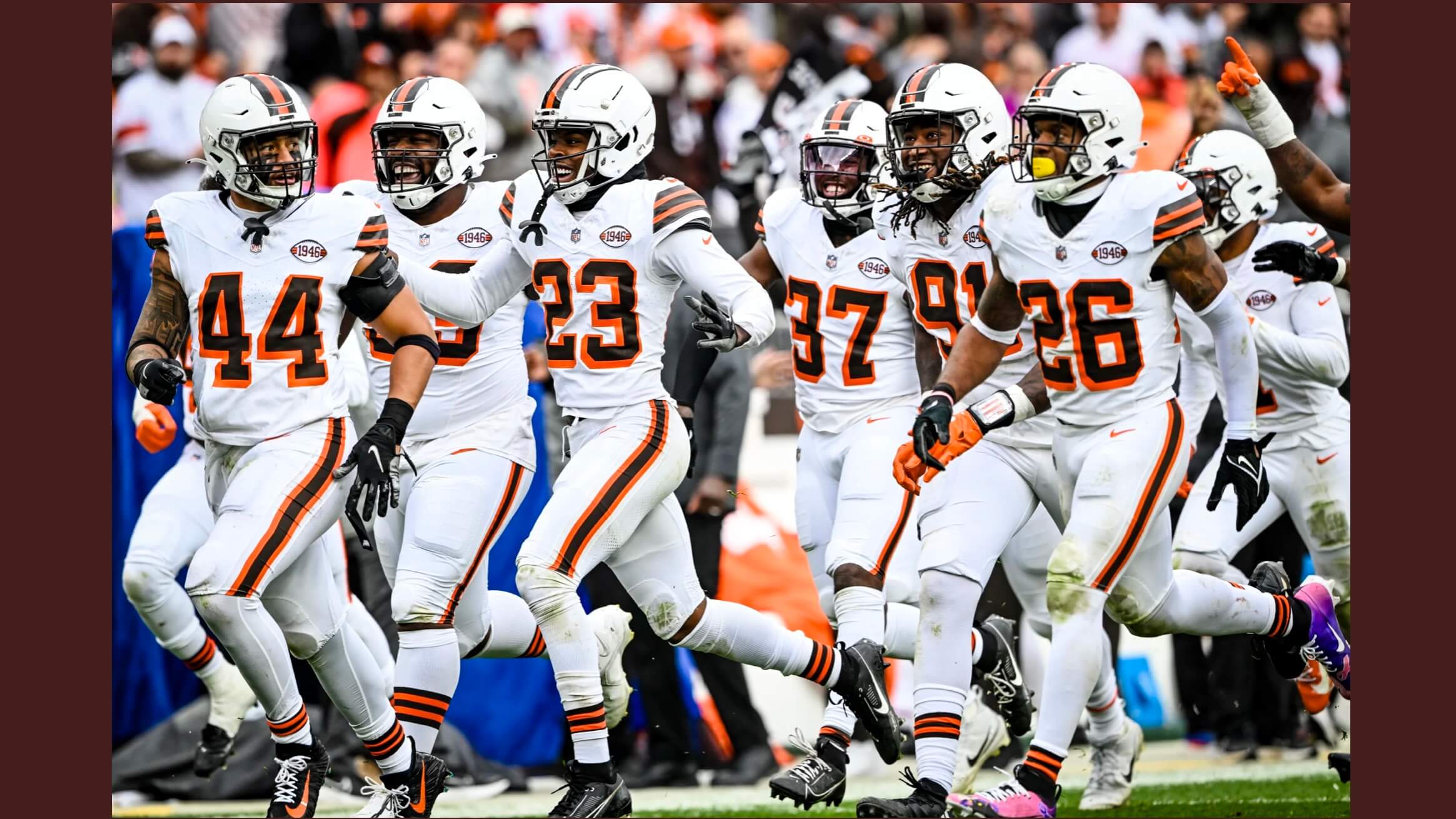 Browns Wearing White-Helmeted 1946 Throwbacks on Thursday Night