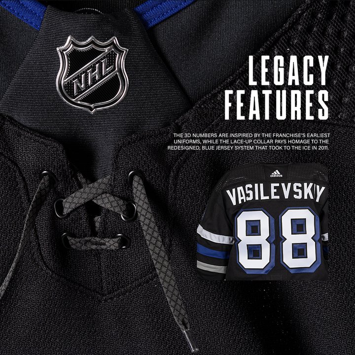 Rangers unveil new navy blue third jersey for this season