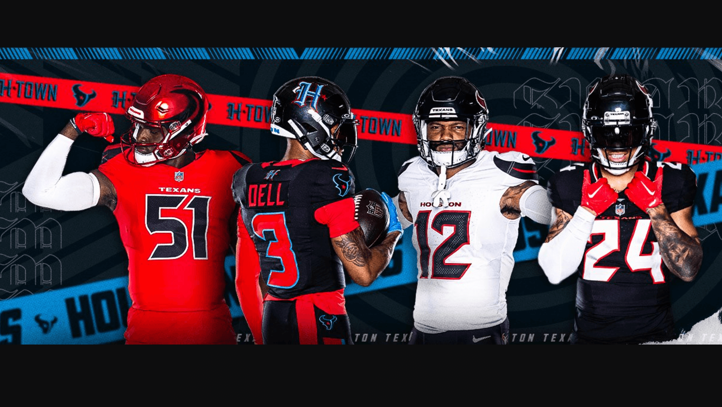 A Whole Lot of Bull: Houston Texans Unveil New Uniform Set