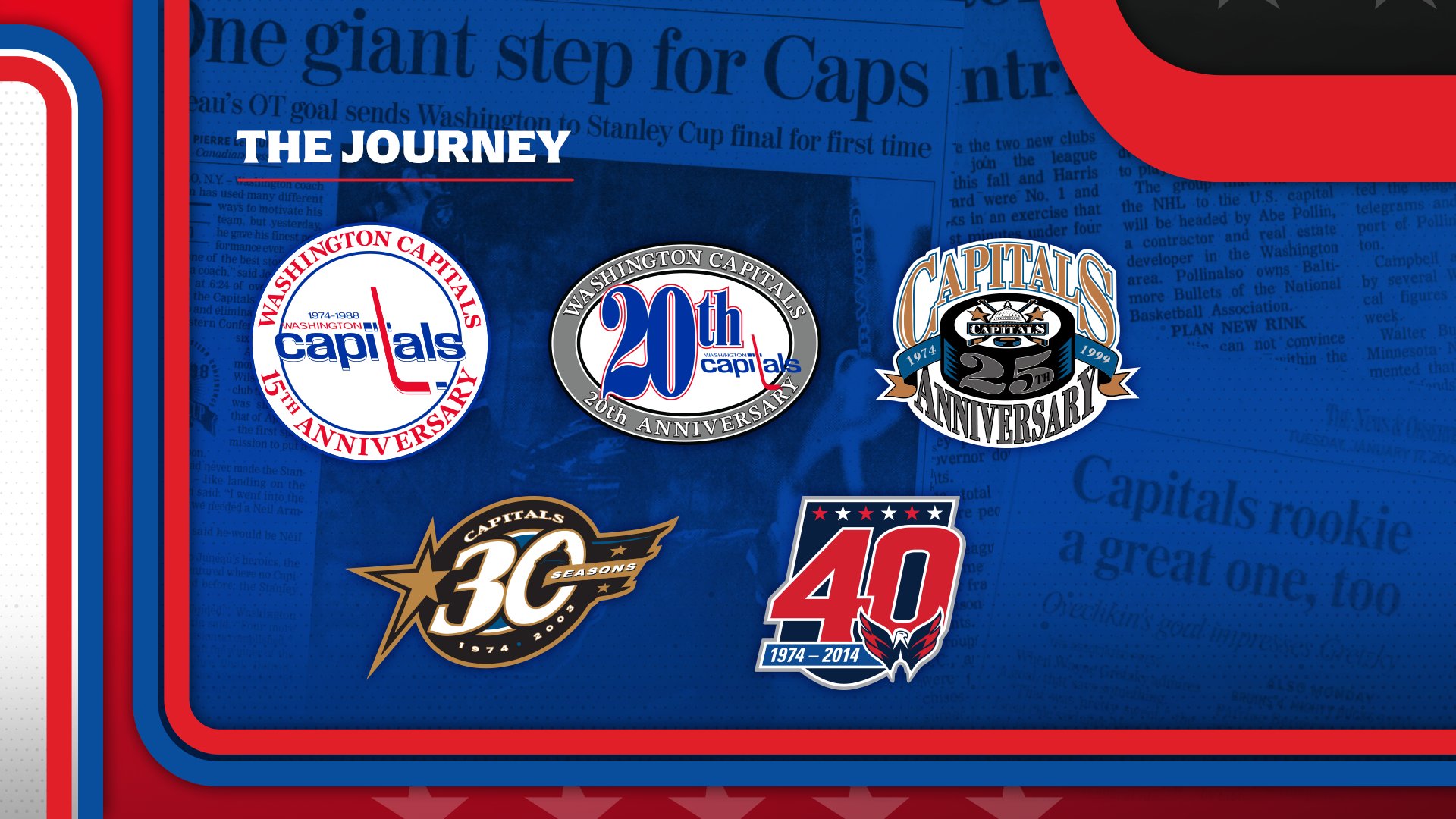 Capitals Launch 50th Anniversary Campaign And Unveil Commemorative Logo ...