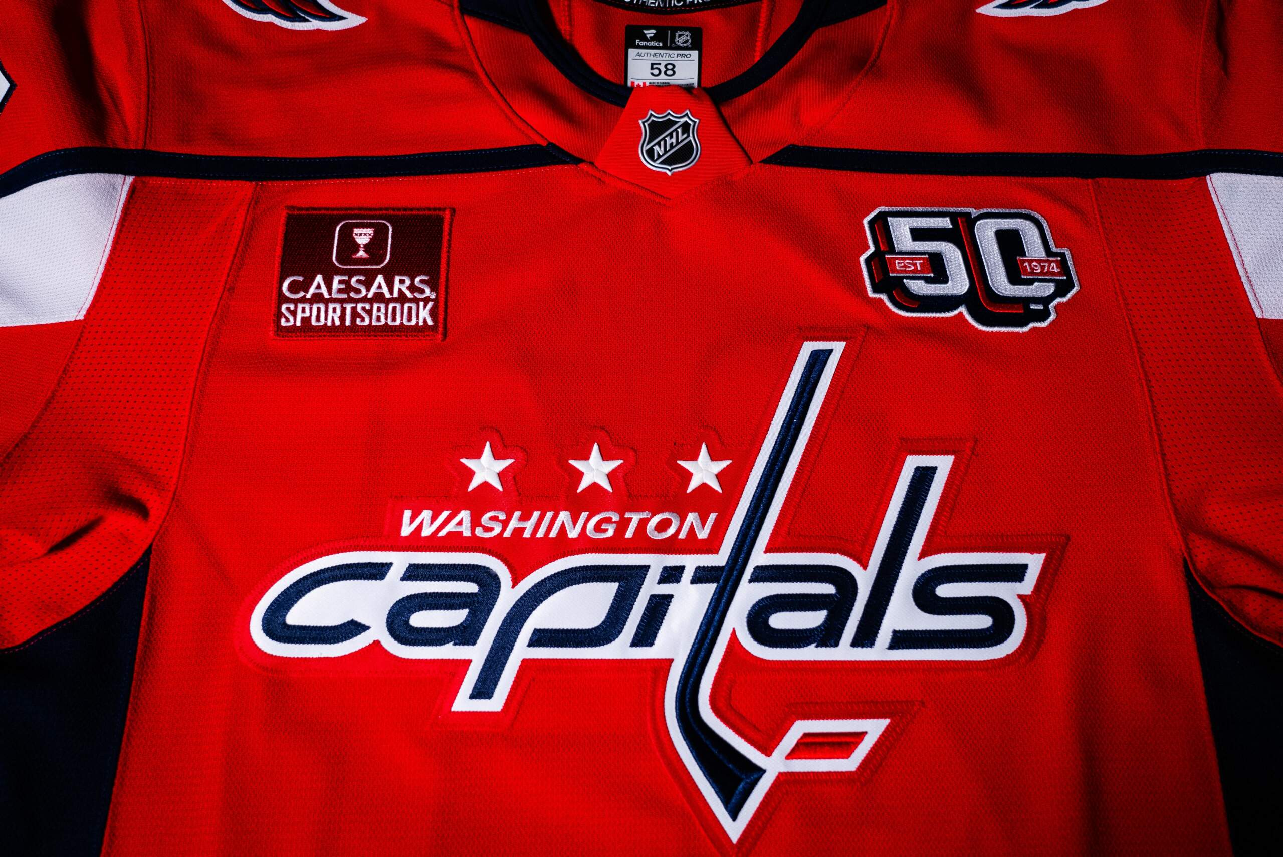 Capitals Launch 50th Anniversary Campaign And Unveil Commemorative Logo ...