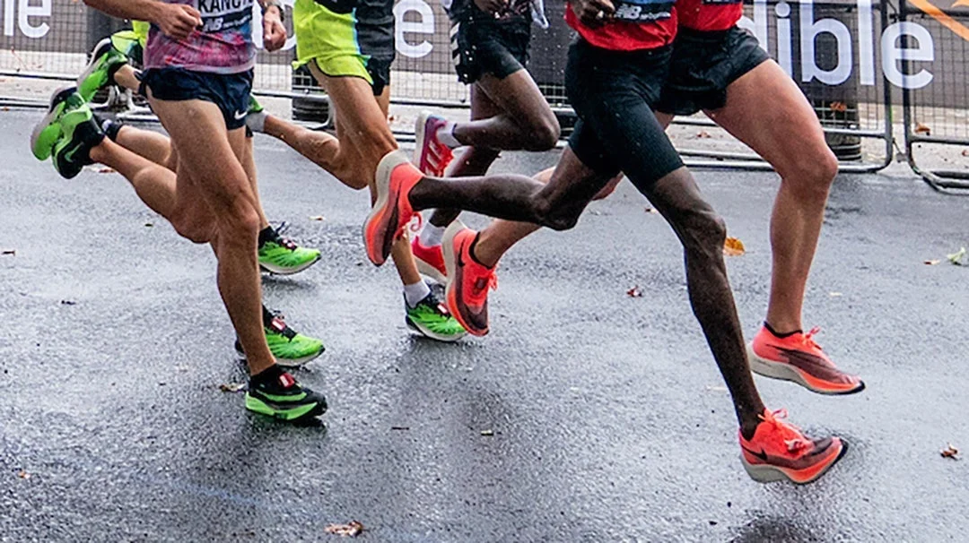 Shoes worn by marathon winners online