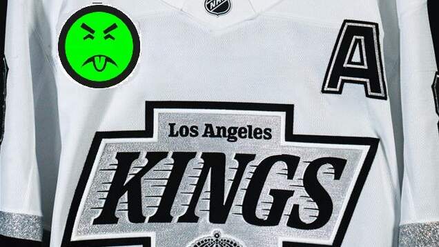 LA Kings unveil jersey ad for white sweater