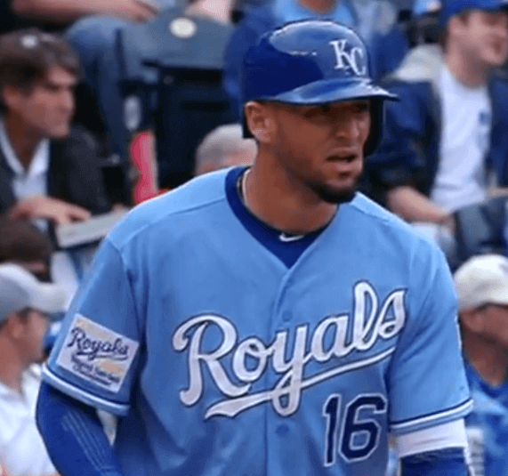 Game-Used Yordano Ventura Memorial Day Jersey