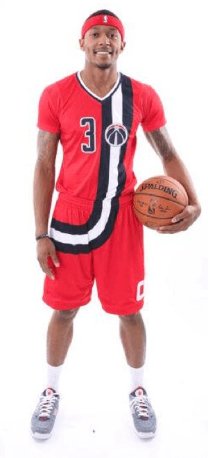 Here is the Wizards 'The District' City Edition uniform - Bullets